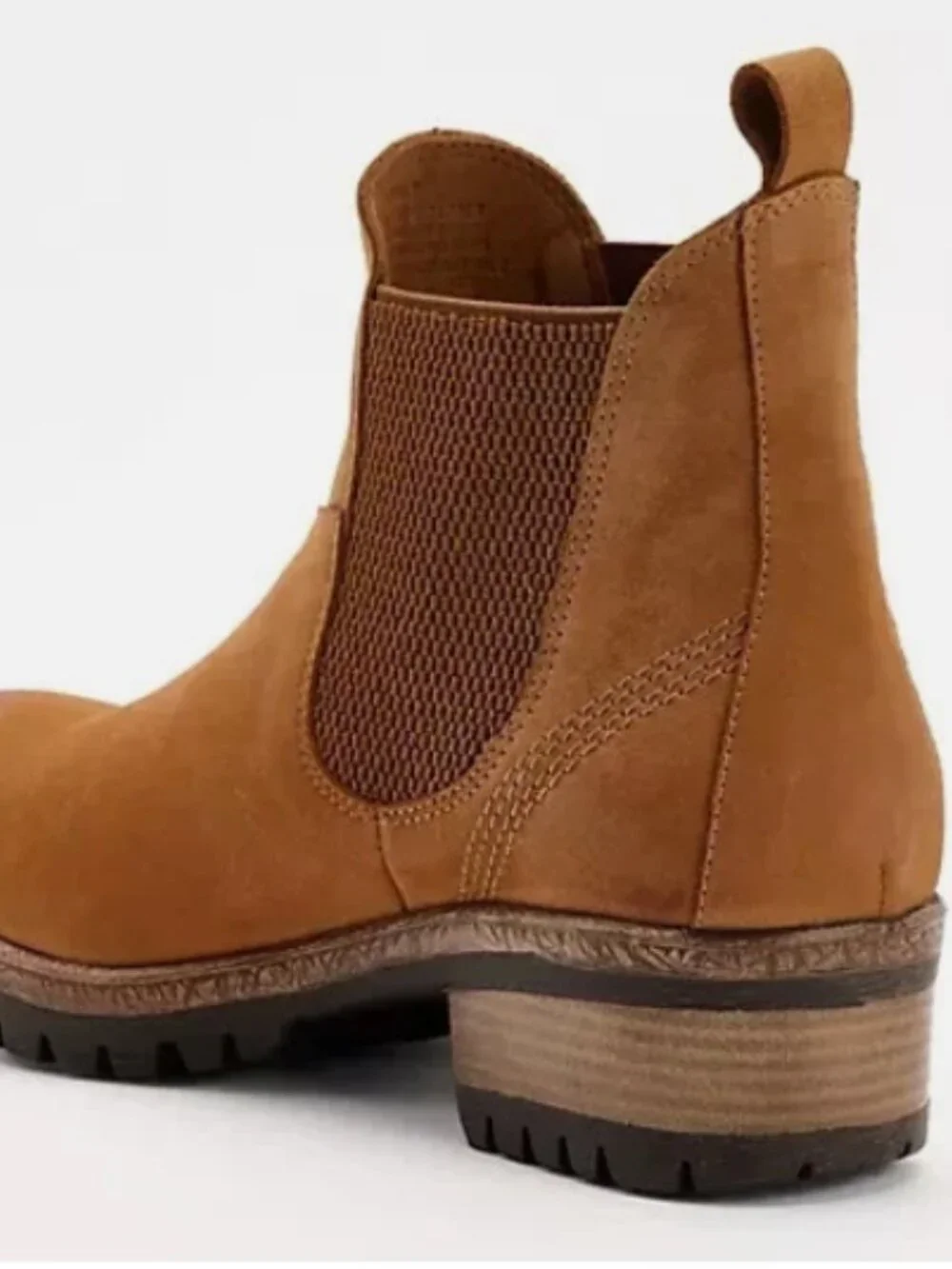 Miz Mooz Leather Heeled Ankle Boots-Danie-Wheat-EU 40 (US 9)-NEW-A704233